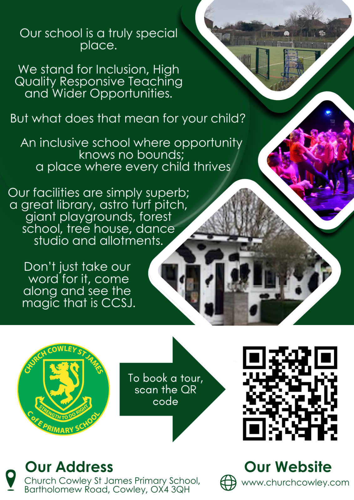 QR code Reception Tours